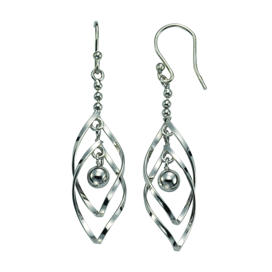 Ohrhaken 925 Silber beweglich