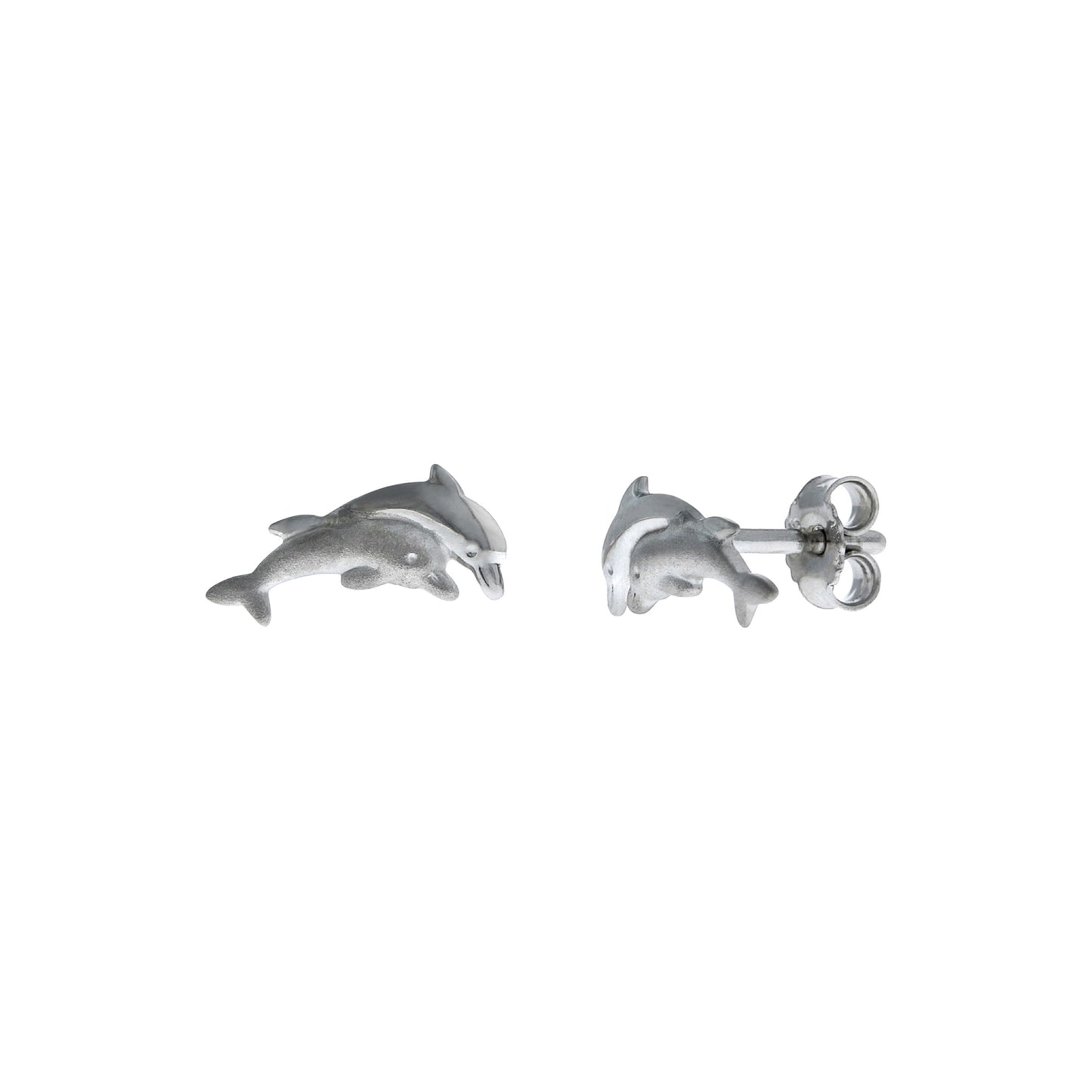 Ohrstecker 925/- Sterling Silber Delfine