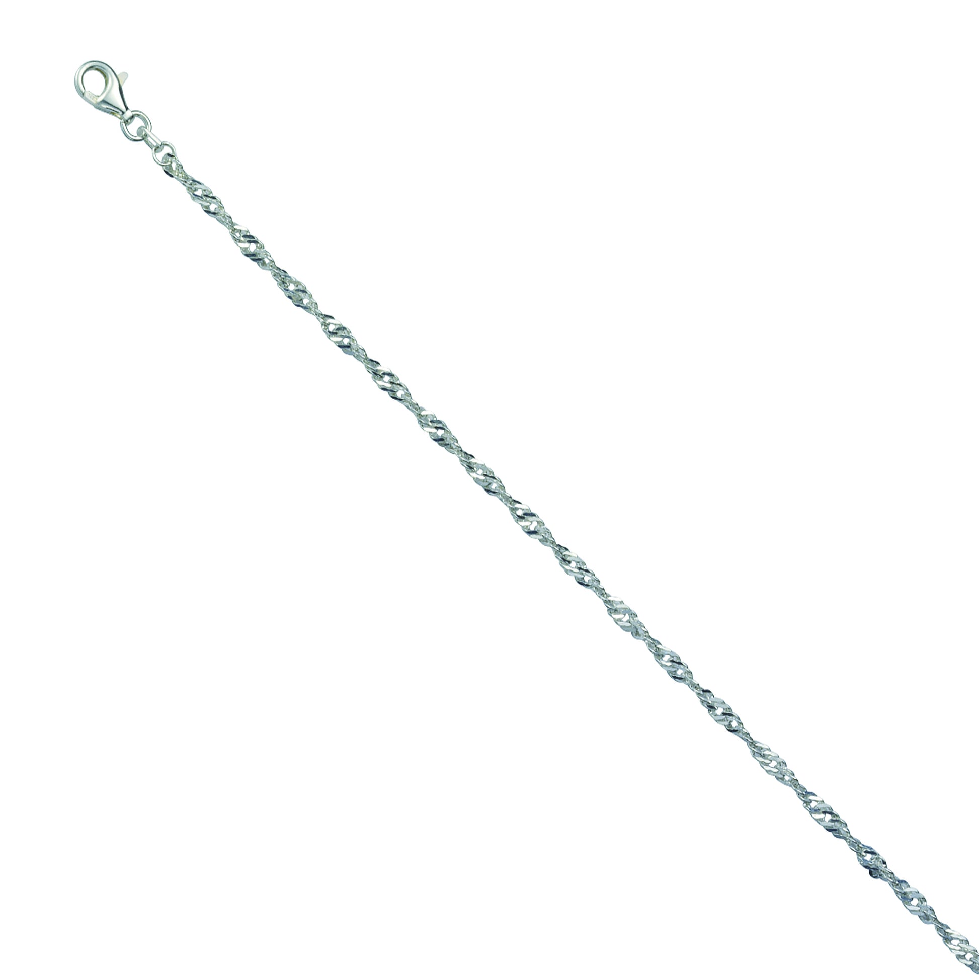 Armband 925/- Sterling Silber 19cm