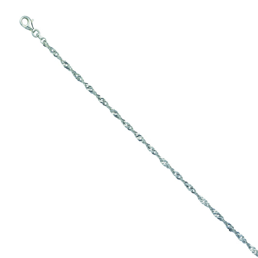 Armband 925/- Sterling Silber 19cm