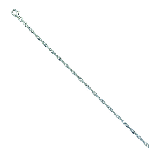 Armband 925/- Sterling Silber 19cm