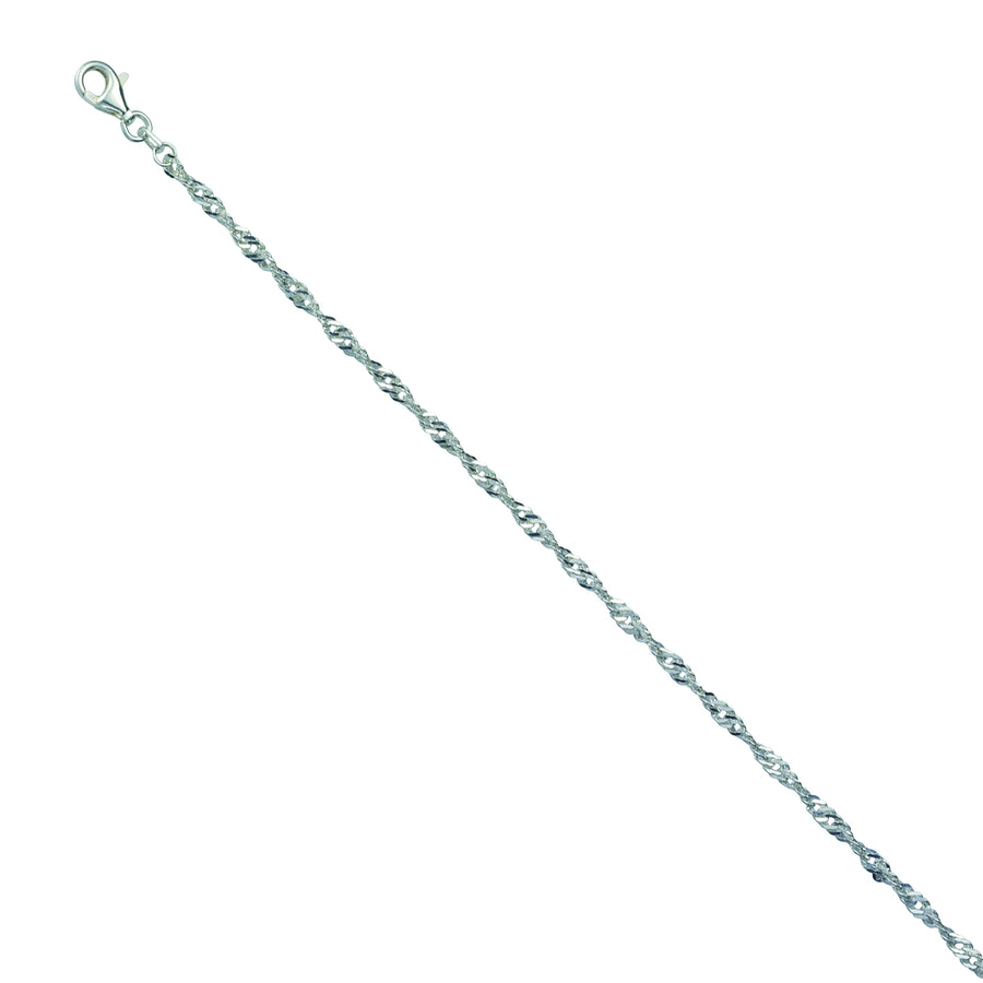 Armband 925/- Sterling Silber 19cm