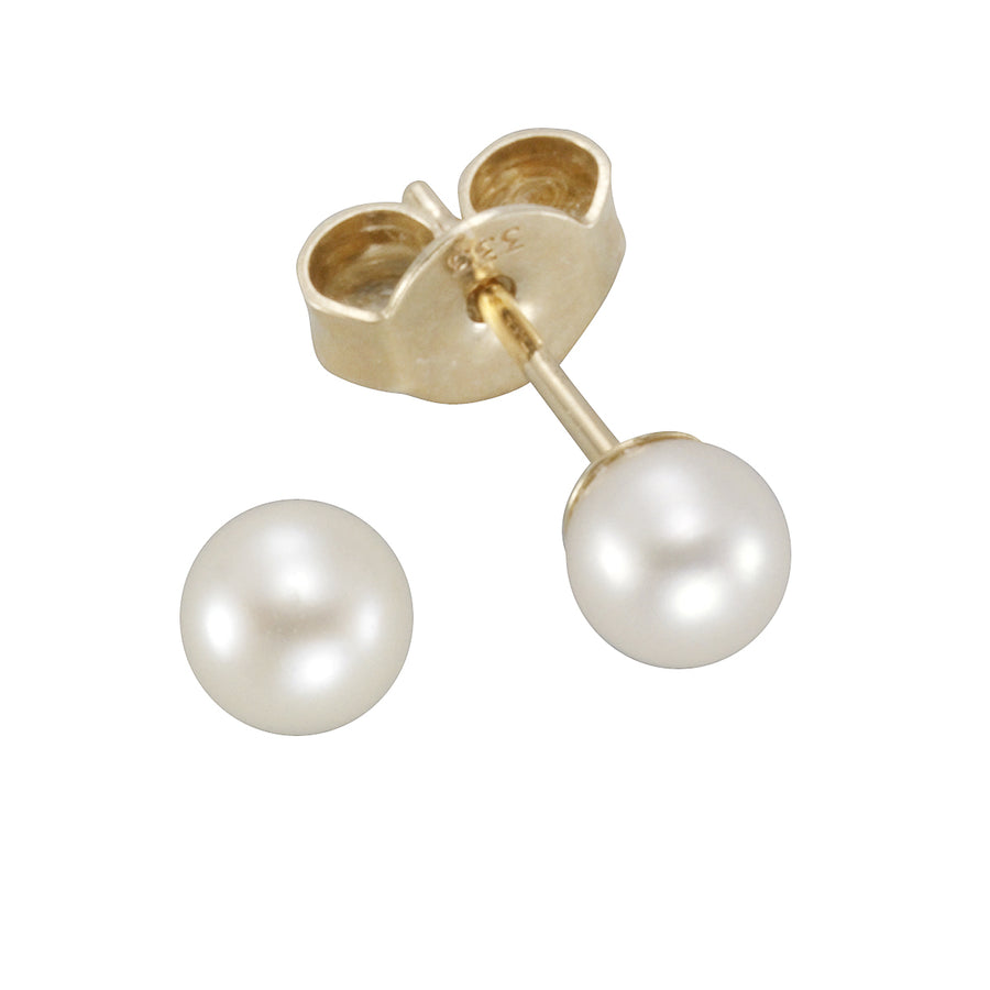 Ohrstecker Gold Perlen