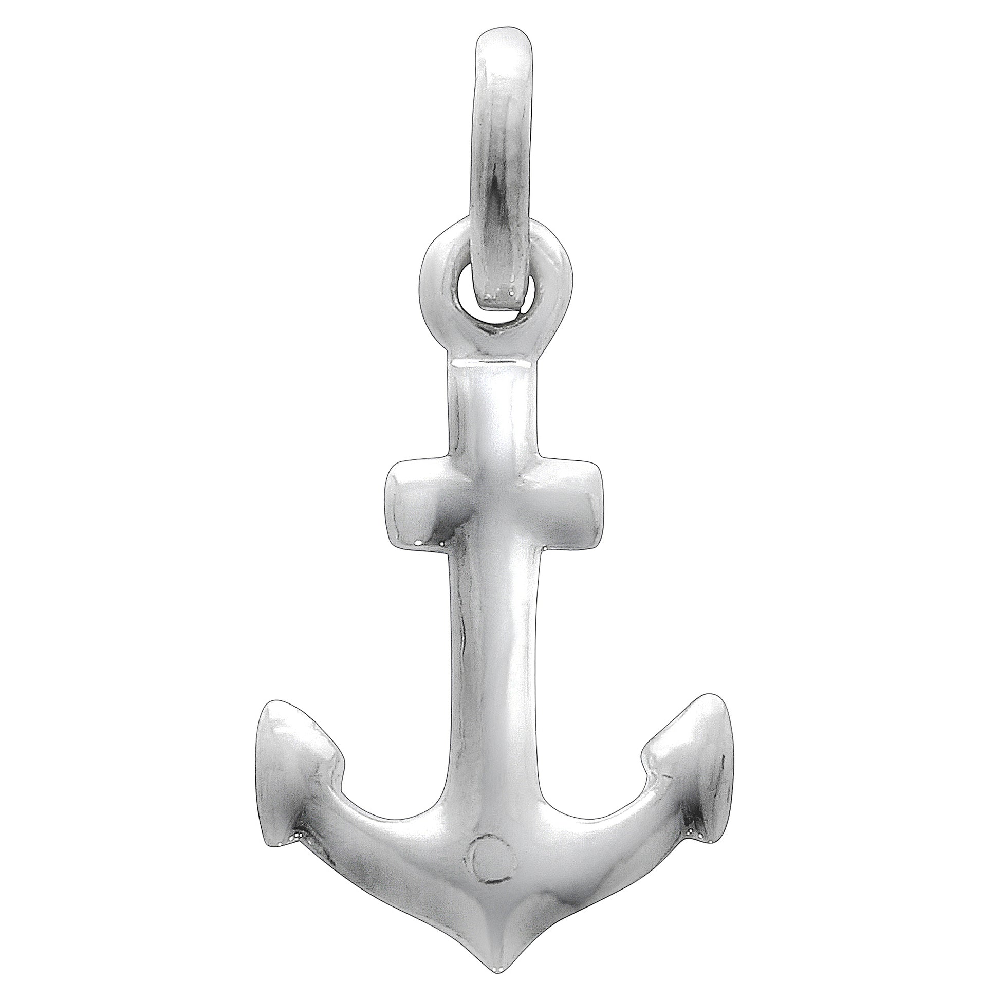Anhänger 925 Silber rhodiniert Anker