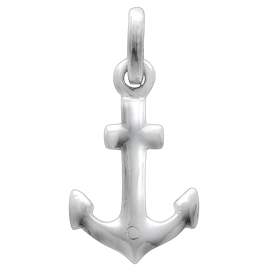 Anhänger 925 Silber rhodiniert Anker