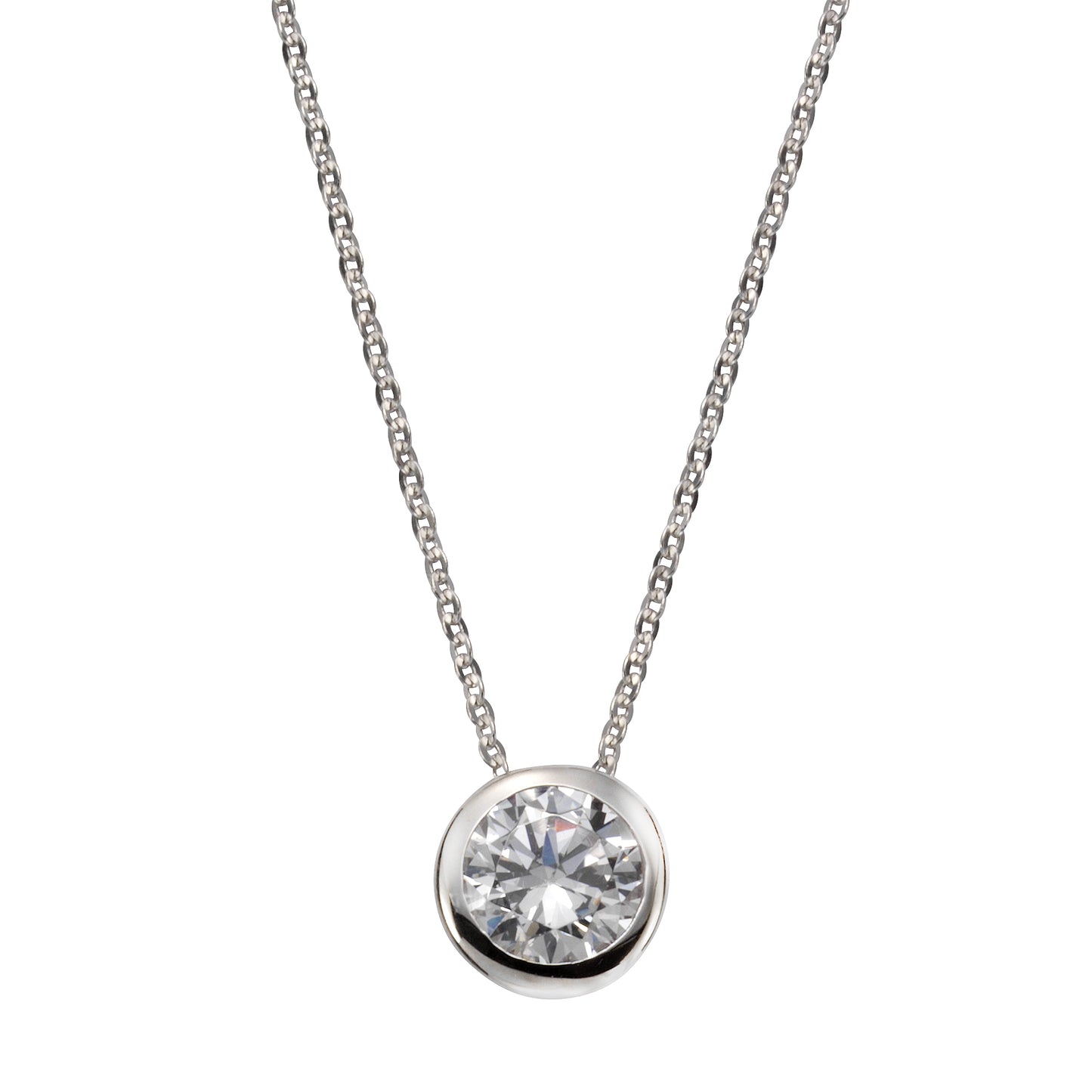 Collier 925 Silber Zirkonia