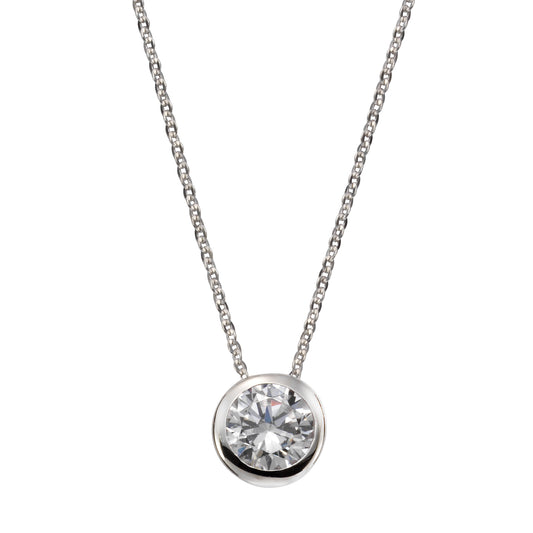 Collier 925 Silber Zirkonia
