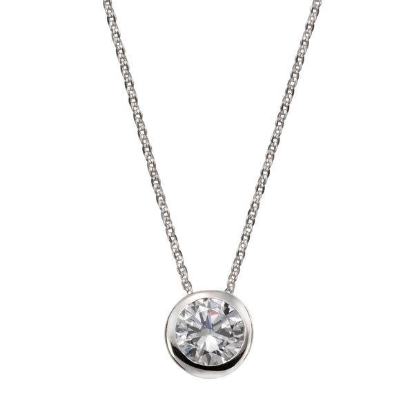Collier 925 Silber Zirkonia