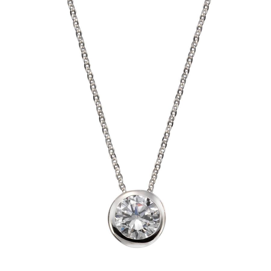 Collier 925 Silber Zirkonia