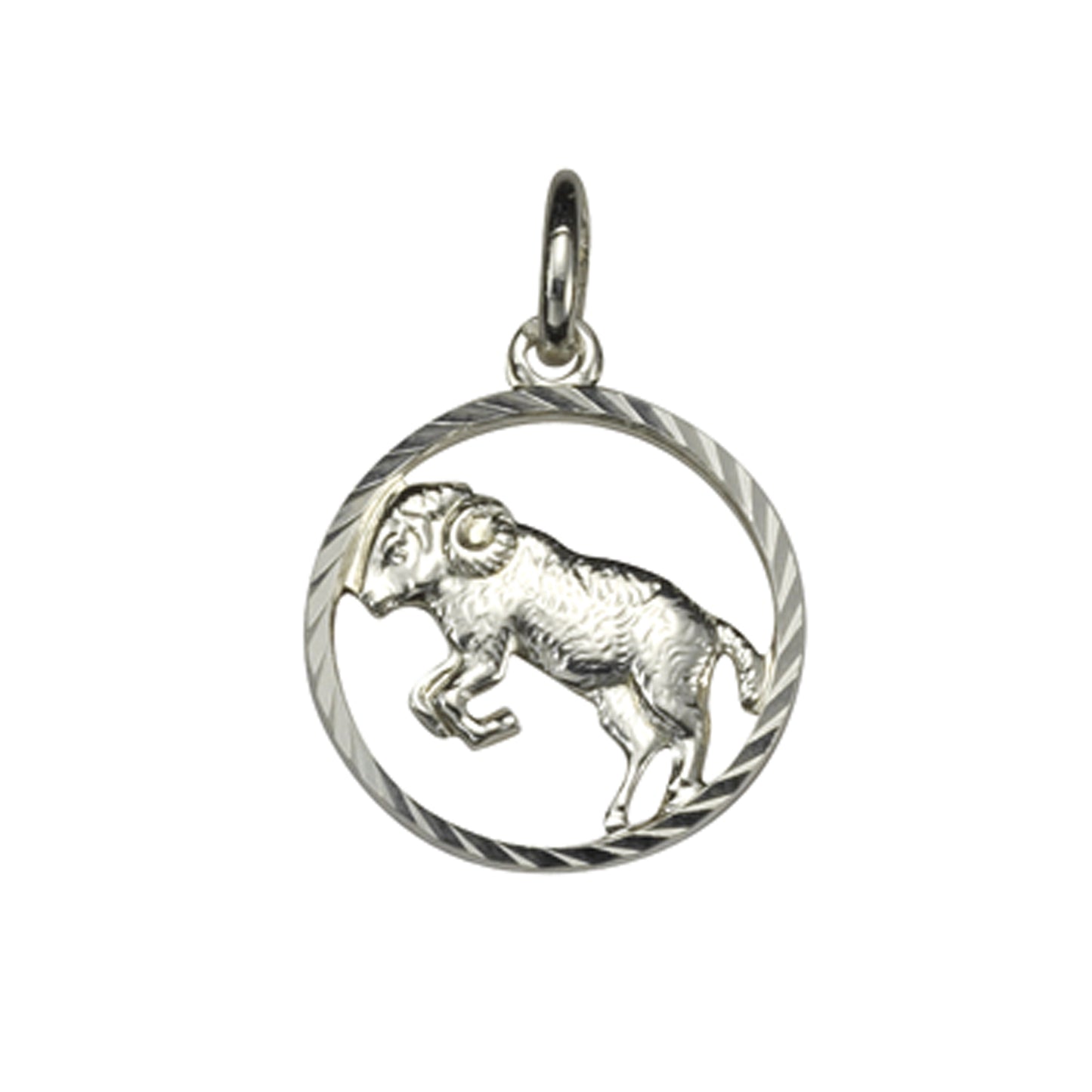 Anhänger 925/- Sterling Silber Sternzeichen Widder