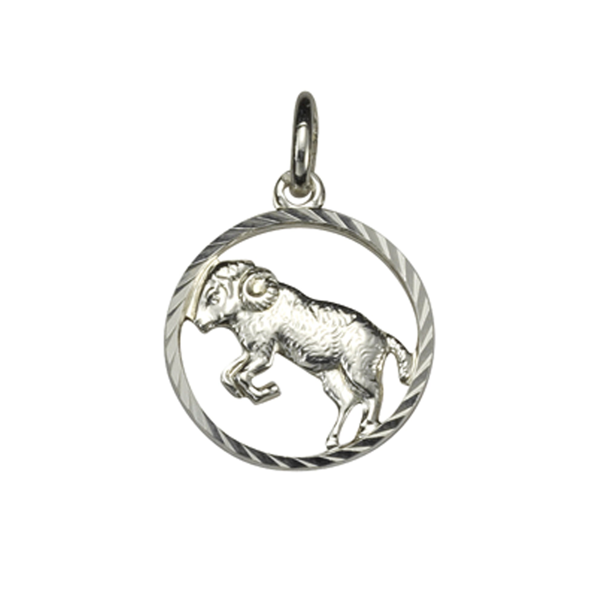 Anhänger 925/- Sterling Silber Sternzeichen Widder