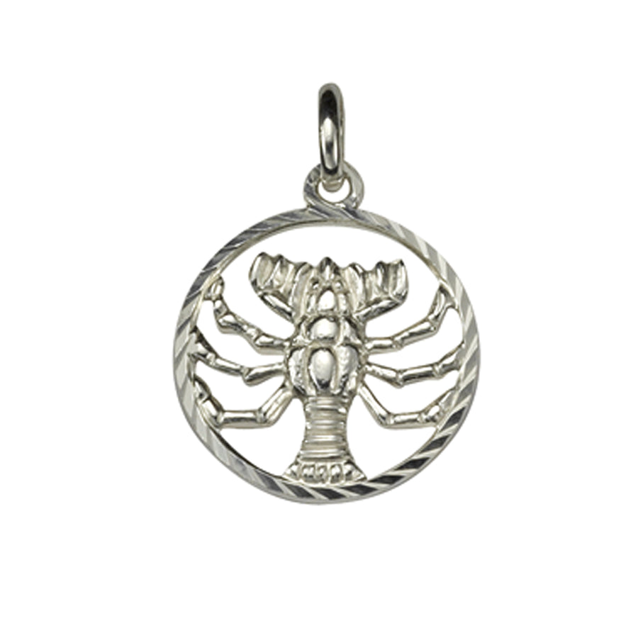 Anhänger 925/- Sterling Silber Sternzeichen Krebs