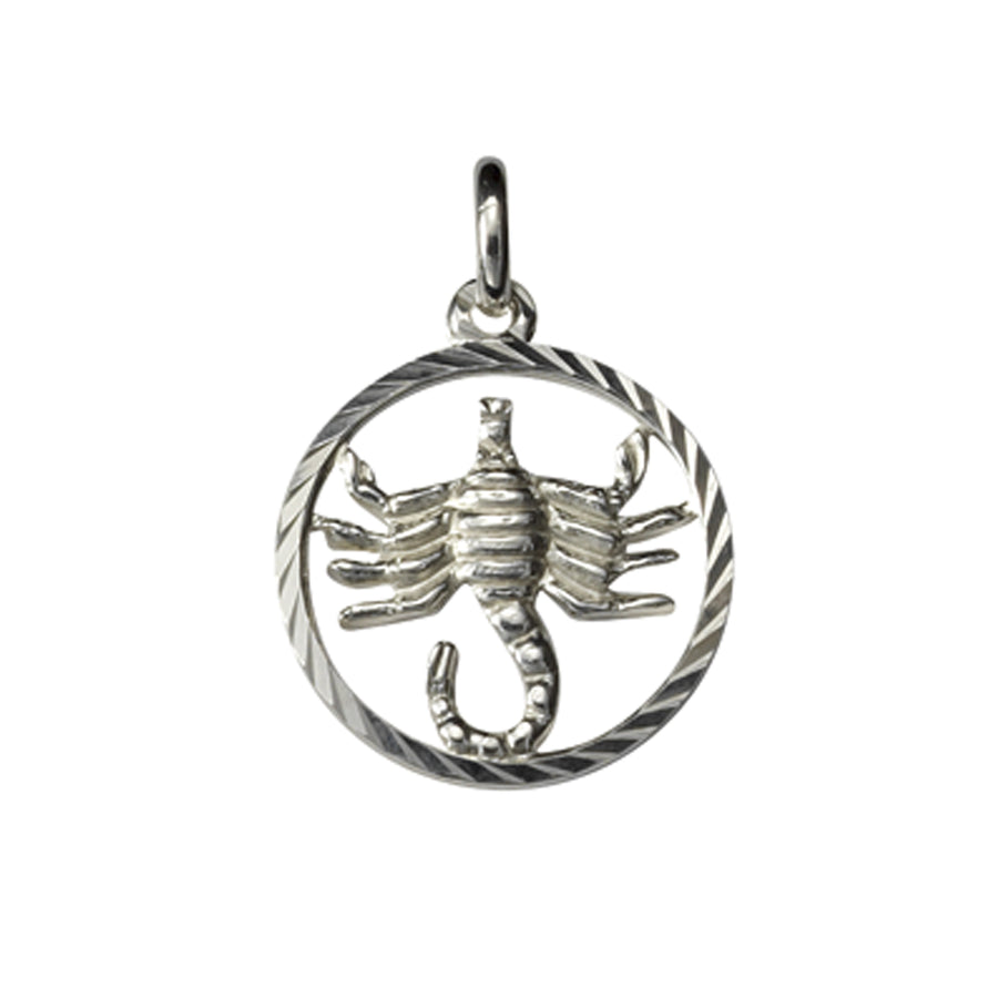 Anhänger 925/- Sterling Silber Sternzeichen Skorpion