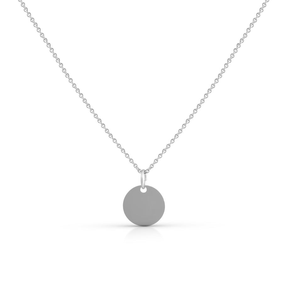 Anhänger mit Kette 925 Silber rhodiniert