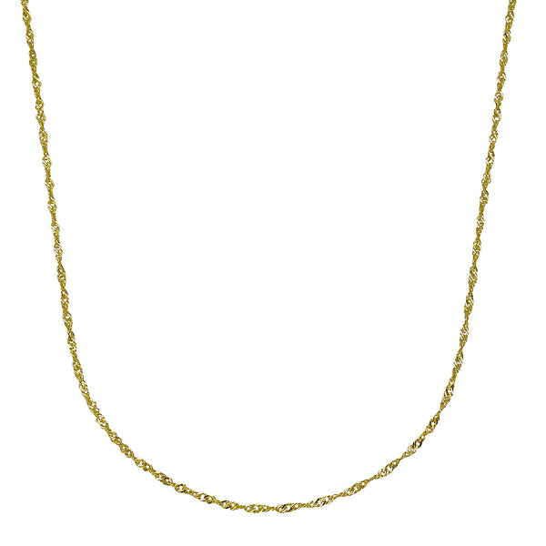 Collier 375 Gold Singapurkette 42cm