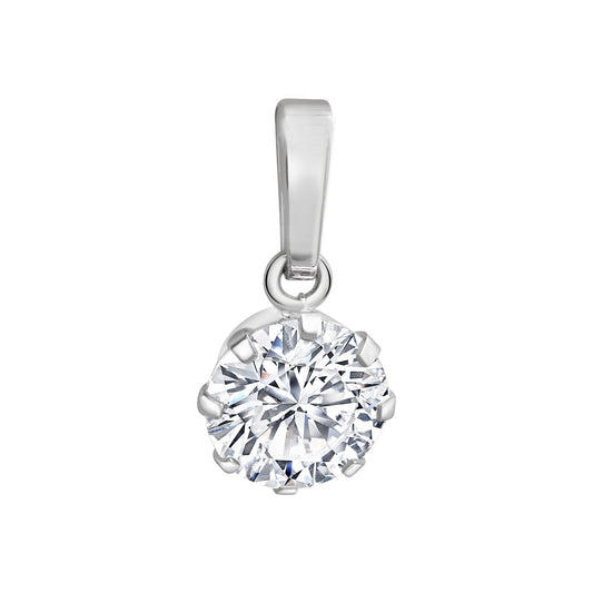 Anhänger Silber 925 rhodiniert Zirkonia