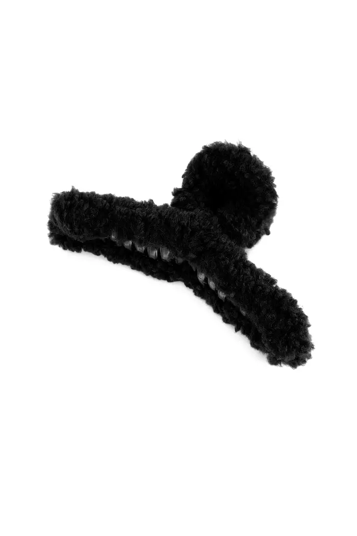 Teddy hair clip