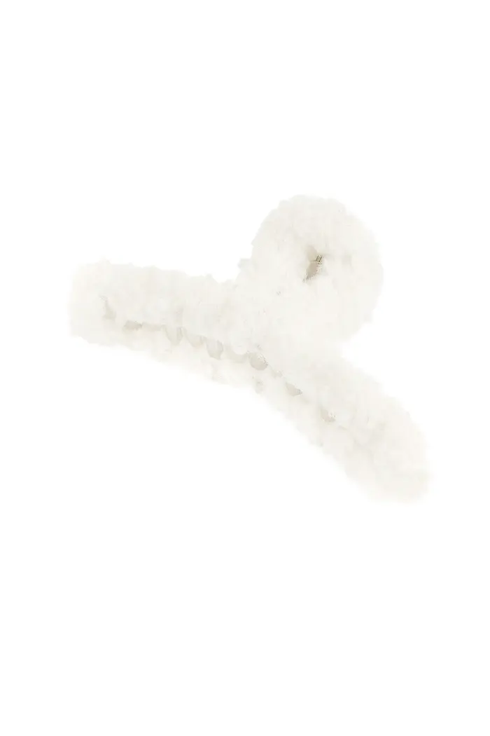 Teddy hair clip