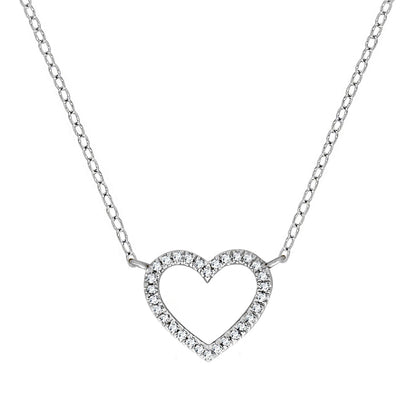 Necklace 375 white gold