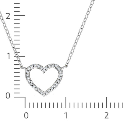 Necklace 375 white gold