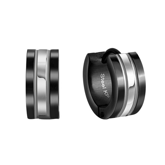 Ring aus Edelstahl 2 farbig