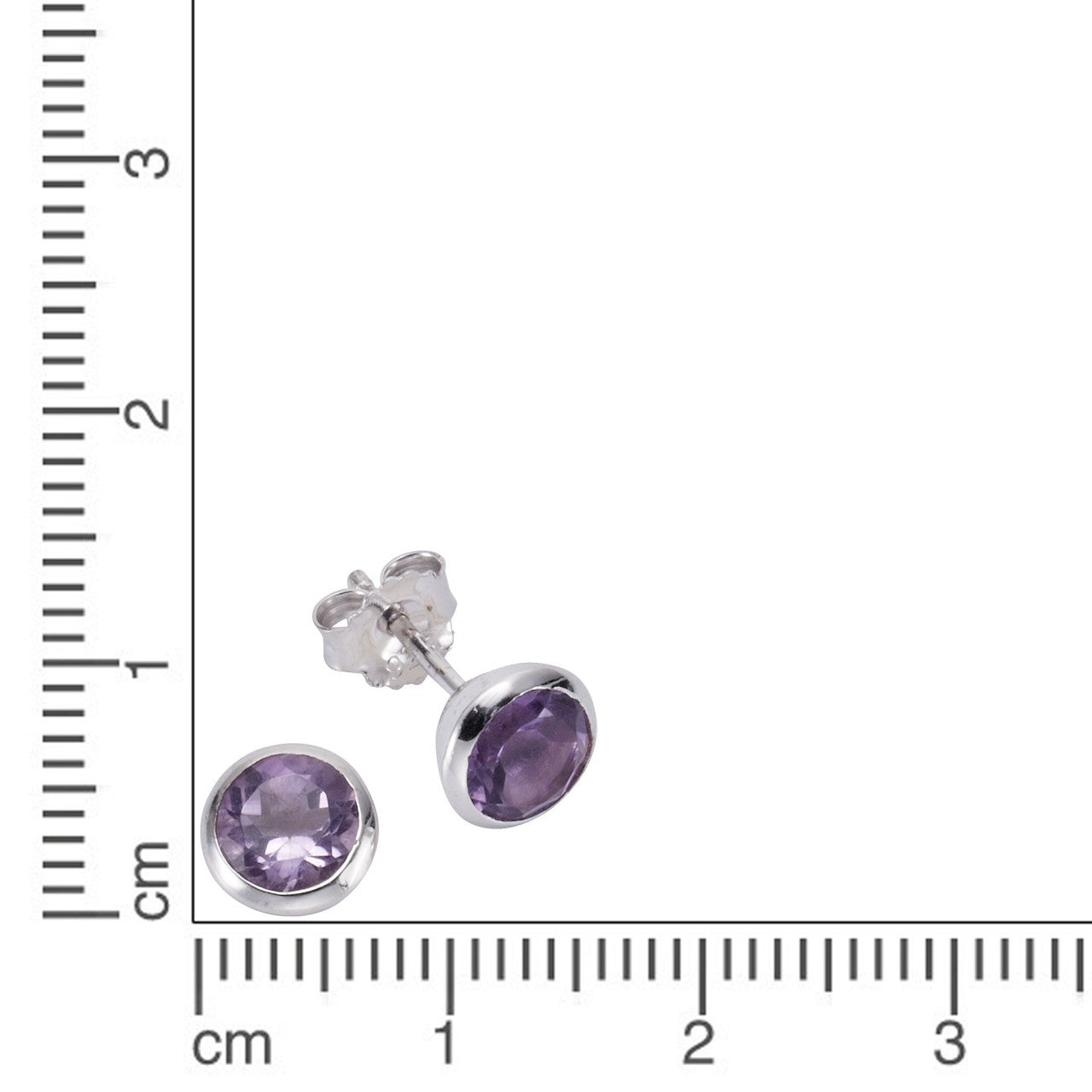 925/- Sterling Silver Amethyst