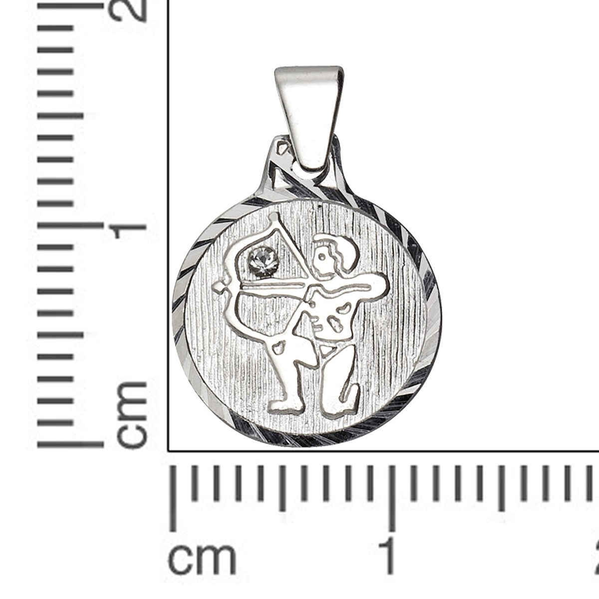 925/- Sterling silver rhod. Protect