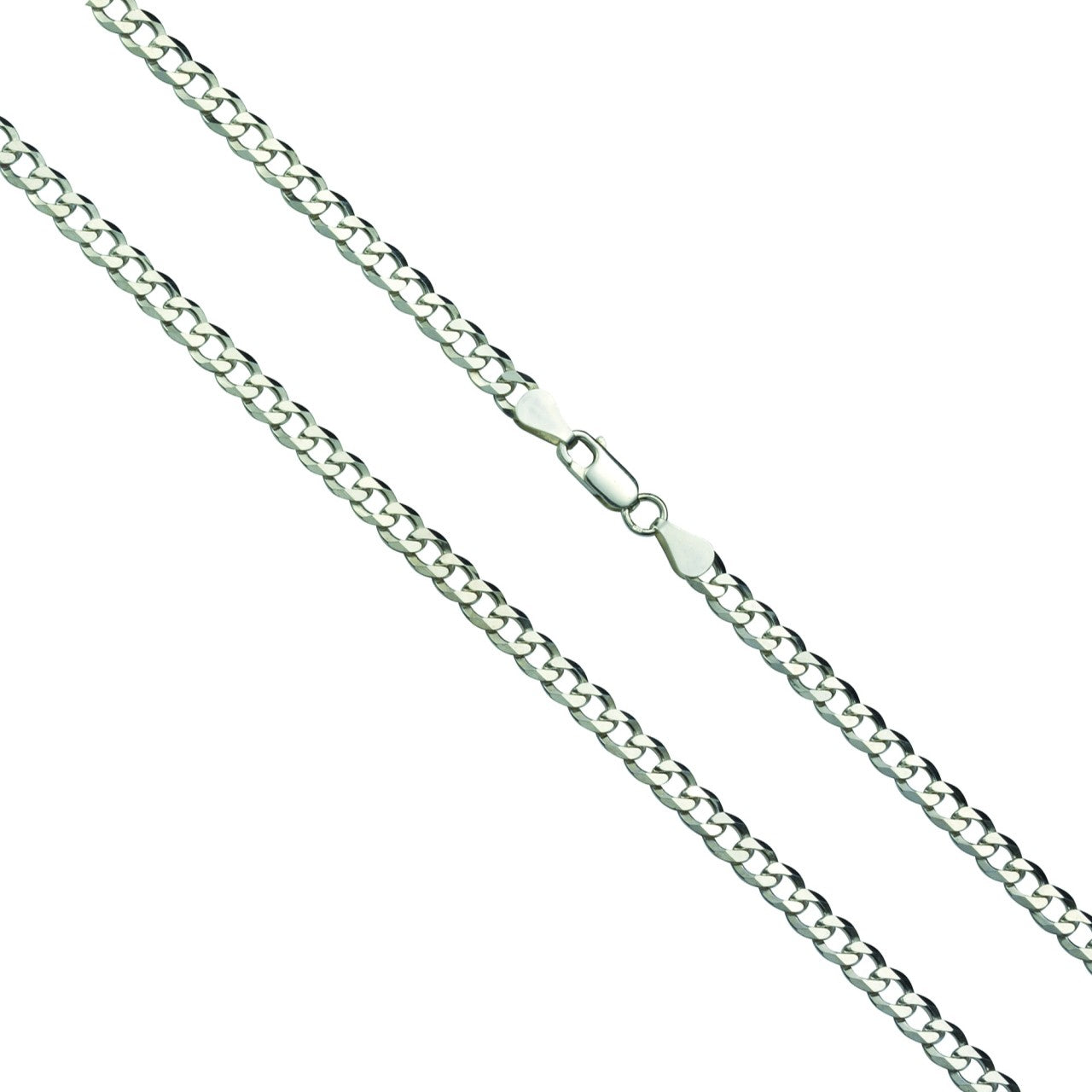 Kette 925/- Sterling Silber rhodiniert