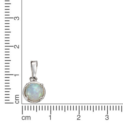 925/- Sterling silver synthetic opal