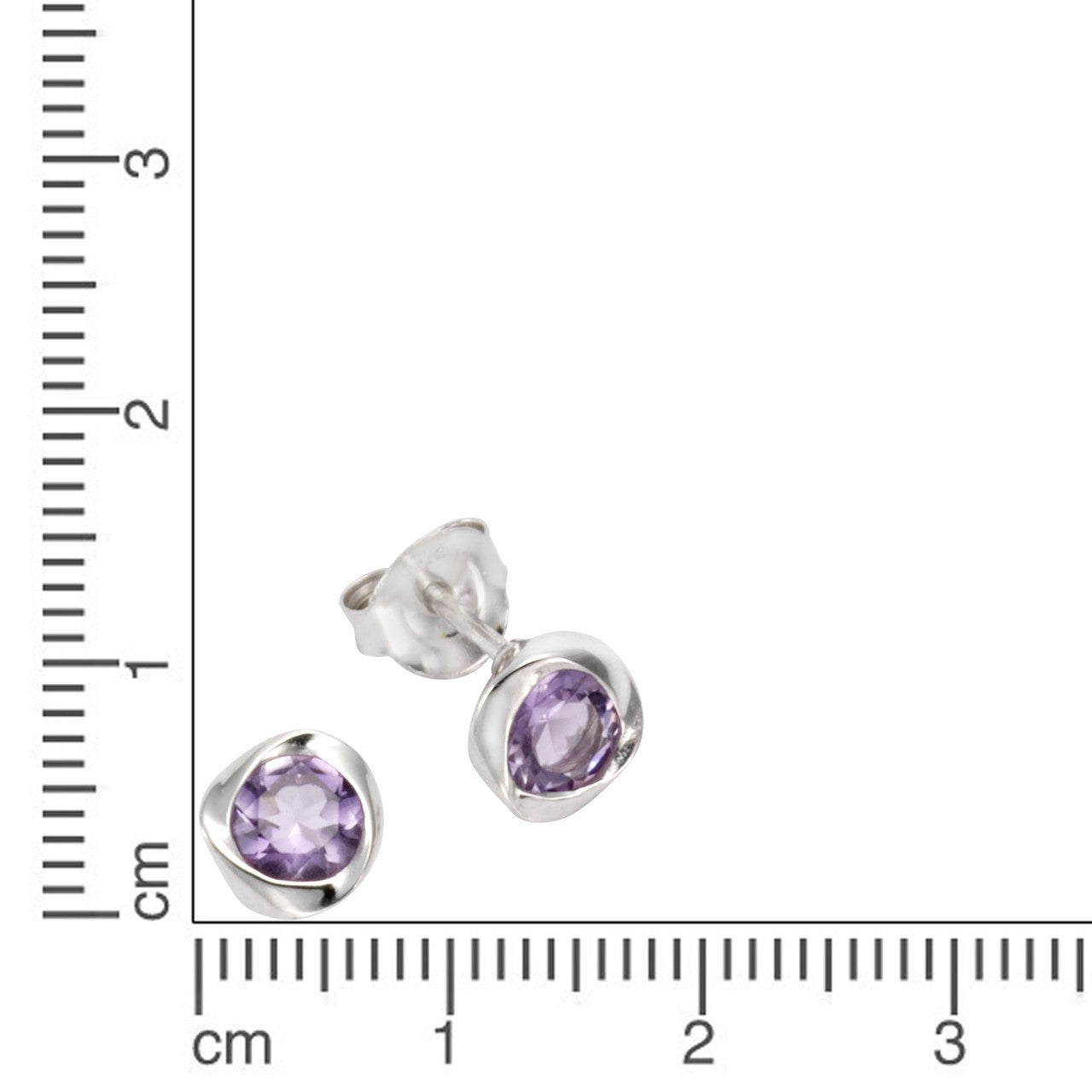 925/- Sterling Silver Amethyst