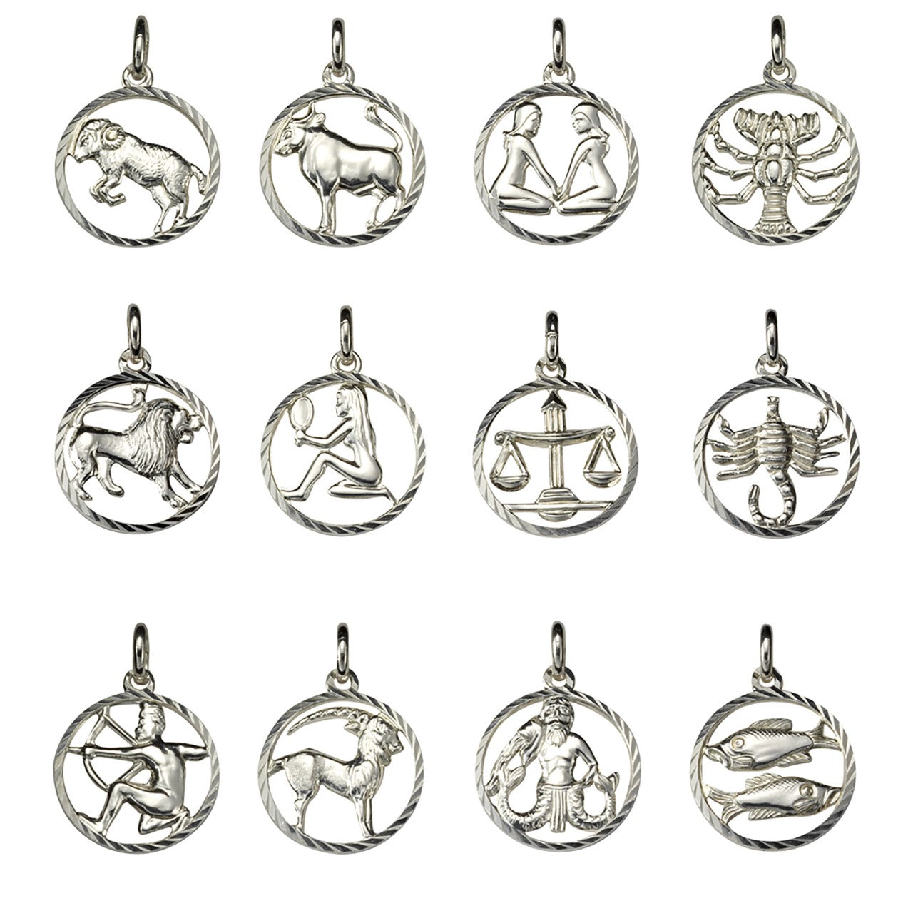 Anhänger Sternzeichen Widder 925/- Sterling Silber