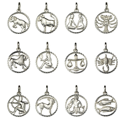 Anhänger Sternzeichen Krebs 925/- Sterling Silber
