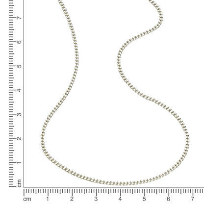925 silver rhodium plated 45cm long