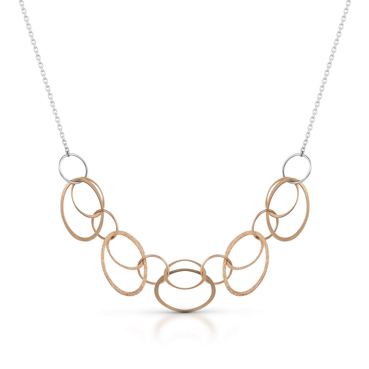 925 sterling silver bicolor