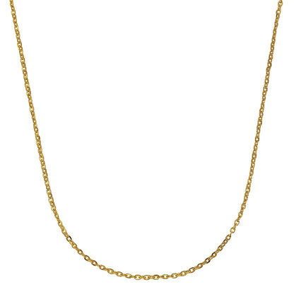 Necklace 585 gold anchor chain 42cm