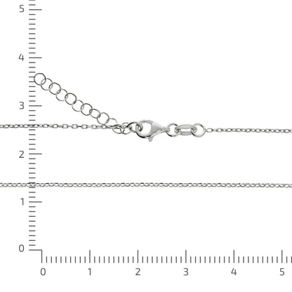 925/- Sterling Silver Diamond 0.008ct. Letter G