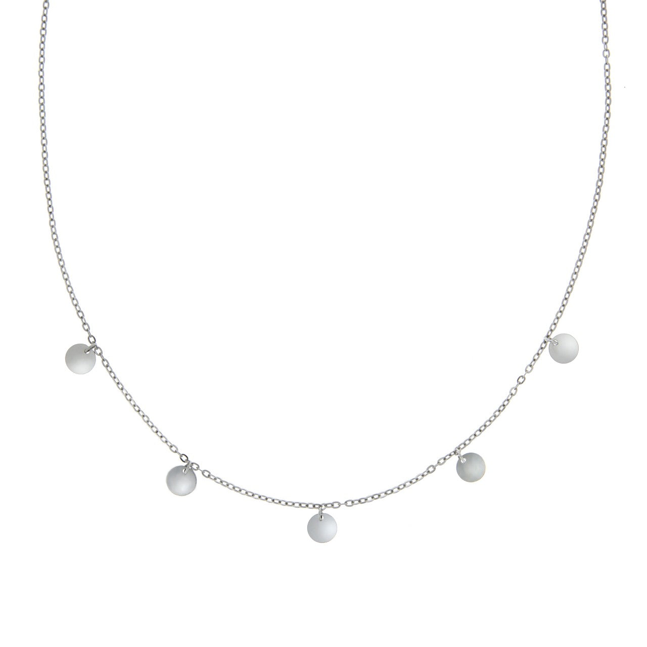 Hochwertige Halskette aus 925 Sterling Silber rhodiniert
