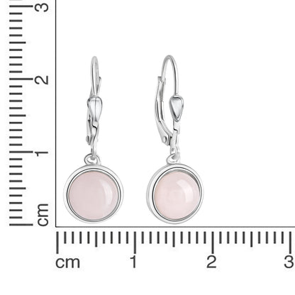 925 silver rose quartz
